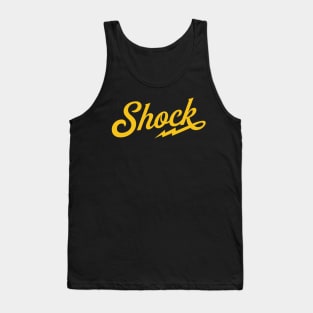 Bristol Shock - Shock Shirt over black Tank Top